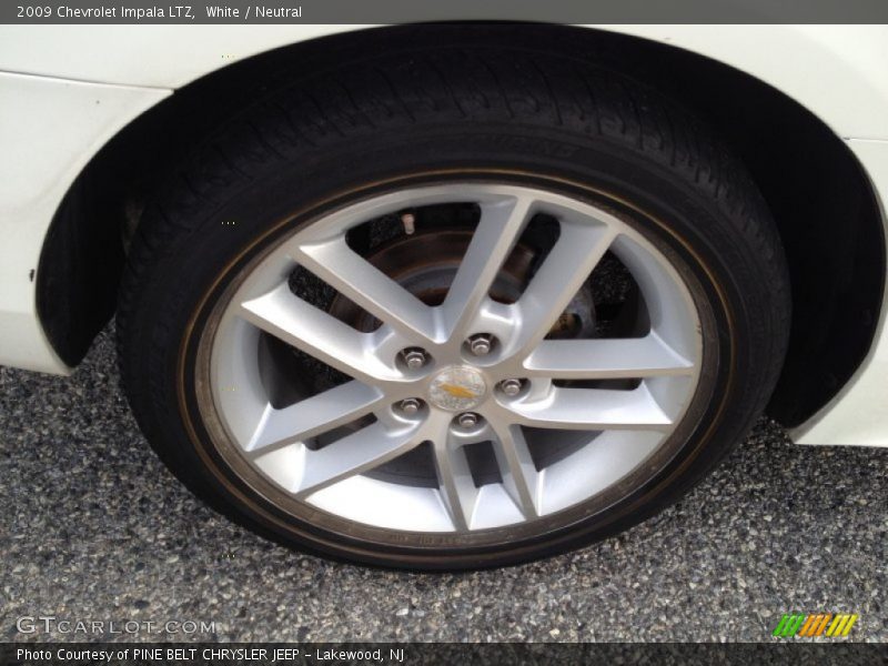 White / Neutral 2009 Chevrolet Impala LTZ