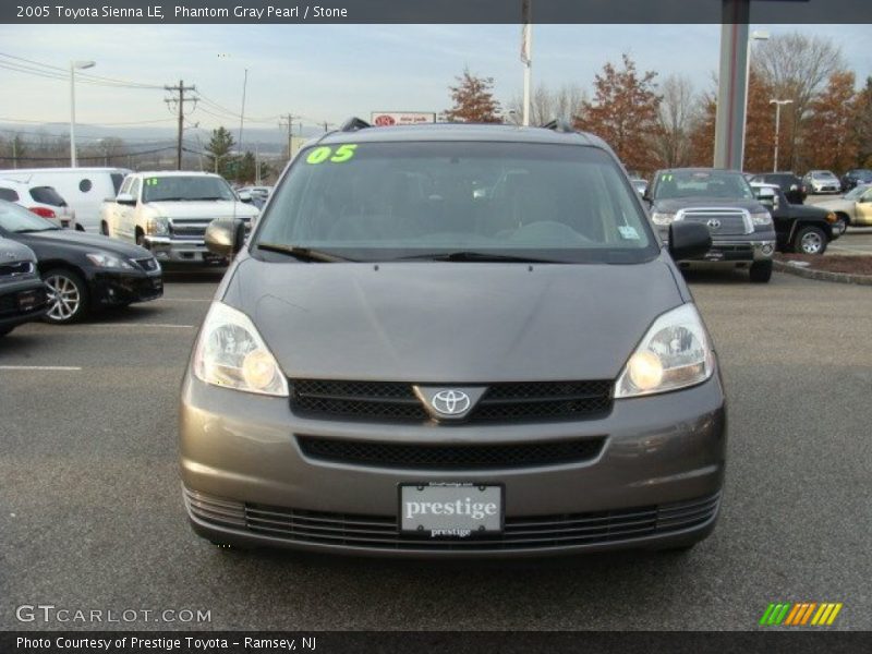 Phantom Gray Pearl / Stone 2005 Toyota Sienna LE
