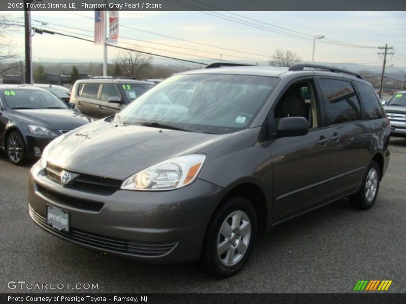 Phantom Gray Pearl / Stone 2005 Toyota Sienna LE