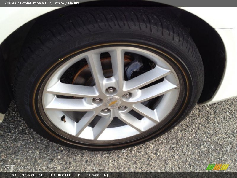 White / Neutral 2009 Chevrolet Impala LTZ