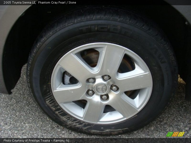 Phantom Gray Pearl / Stone 2005 Toyota Sienna LE