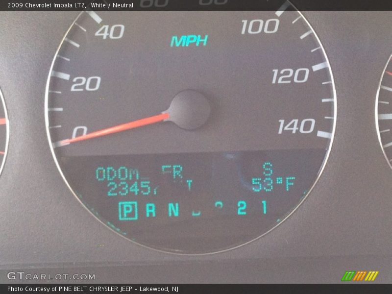White / Neutral 2009 Chevrolet Impala LTZ