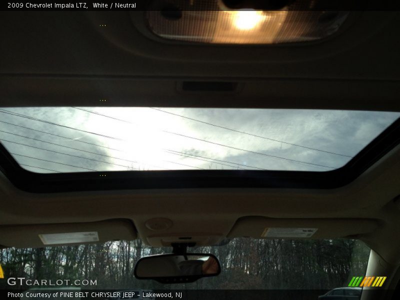 White / Neutral 2009 Chevrolet Impala LTZ