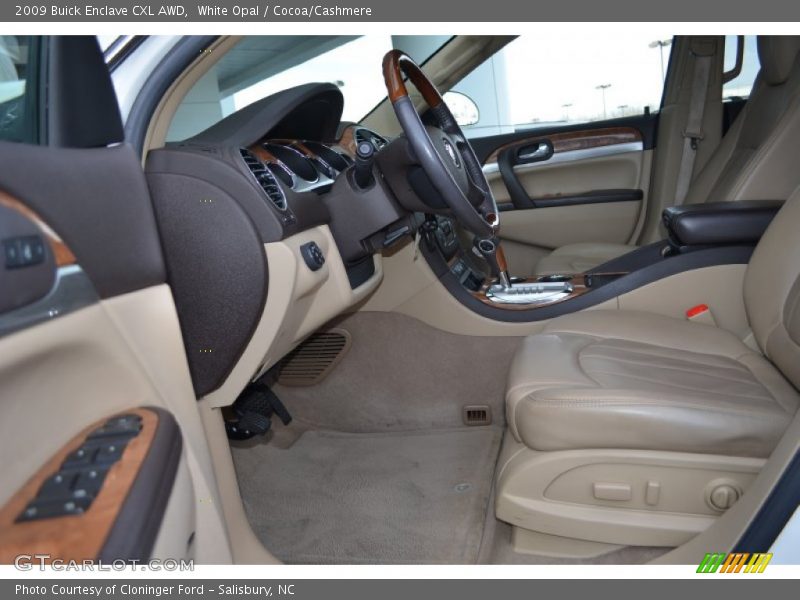 White Opal / Cocoa/Cashmere 2009 Buick Enclave CXL AWD