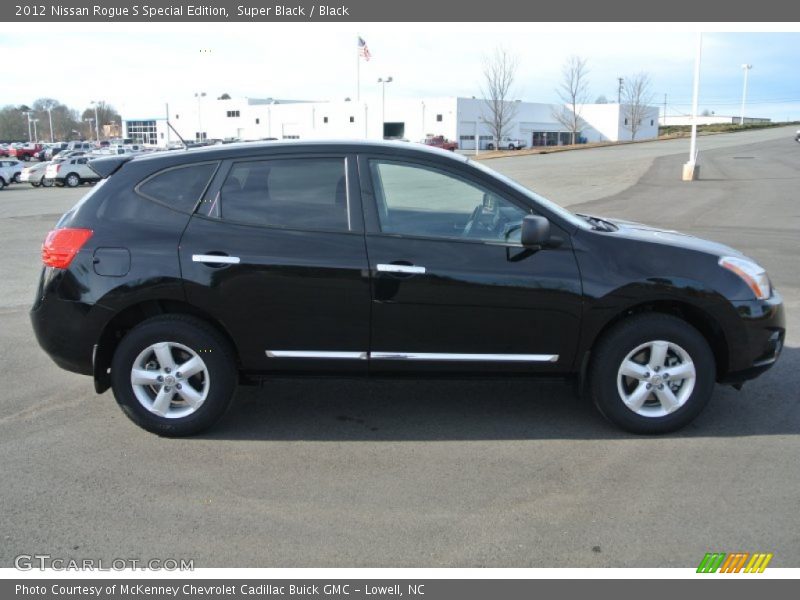 Super Black / Black 2012 Nissan Rogue S Special Edition