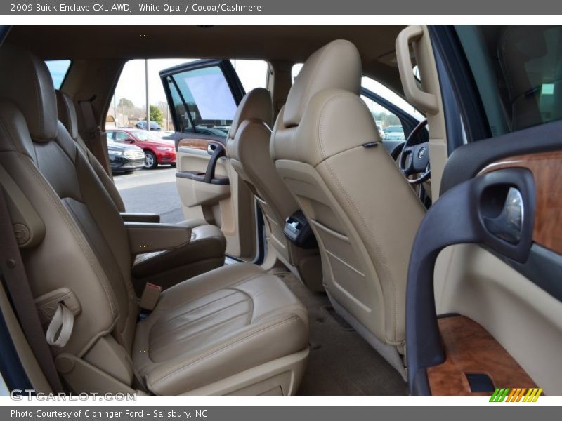 White Opal / Cocoa/Cashmere 2009 Buick Enclave CXL AWD