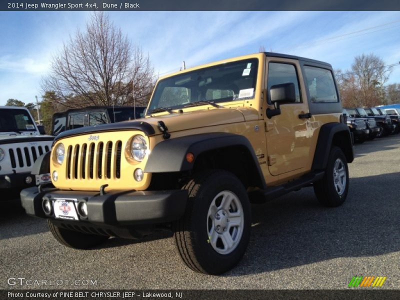 Dune / Black 2014 Jeep Wrangler Sport 4x4