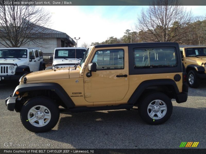Dune / Black 2014 Jeep Wrangler Sport 4x4
