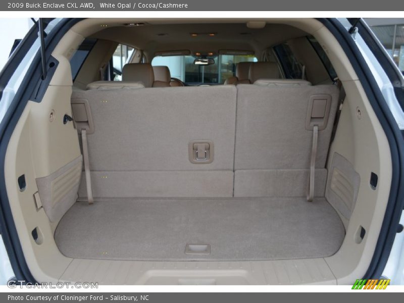 White Opal / Cocoa/Cashmere 2009 Buick Enclave CXL AWD