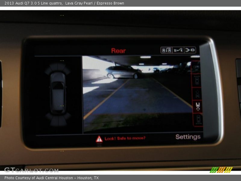 Lava Gray Pearl / Espresso Brown 2013 Audi Q7 3.0 S Line quattro