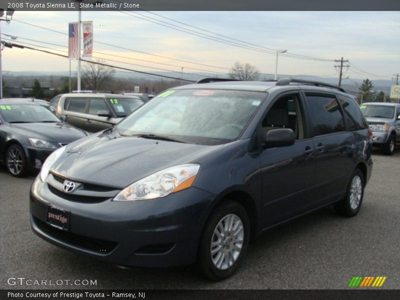 Slate Metallic / Stone 2008 Toyota Sienna LE