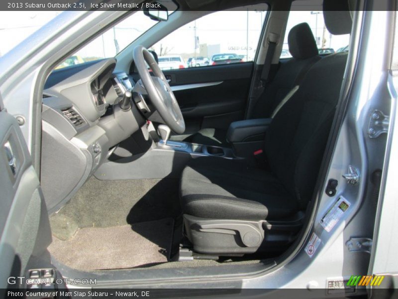 Ice Silver Metallic / Black 2013 Subaru Outback 2.5i