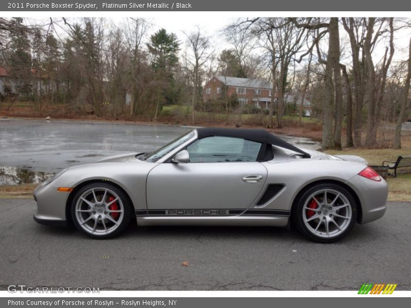  2011 Boxster Spyder Platinum Silver Metallic