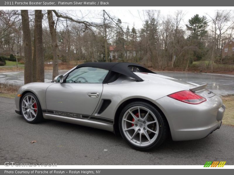  2011 Boxster Spyder Platinum Silver Metallic