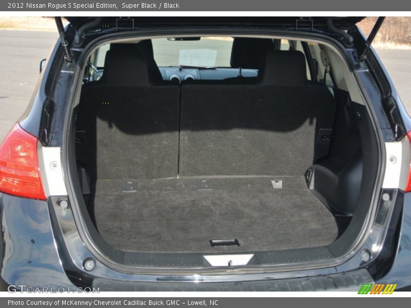 Super Black / Black 2012 Nissan Rogue S Special Edition