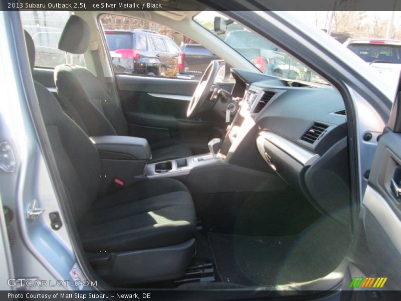 Ice Silver Metallic / Black 2013 Subaru Outback 2.5i