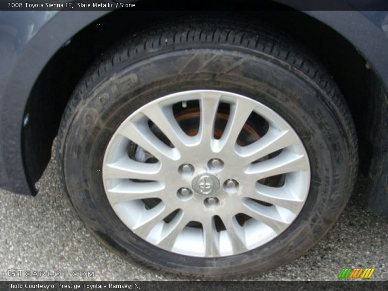Slate Metallic / Stone 2008 Toyota Sienna LE