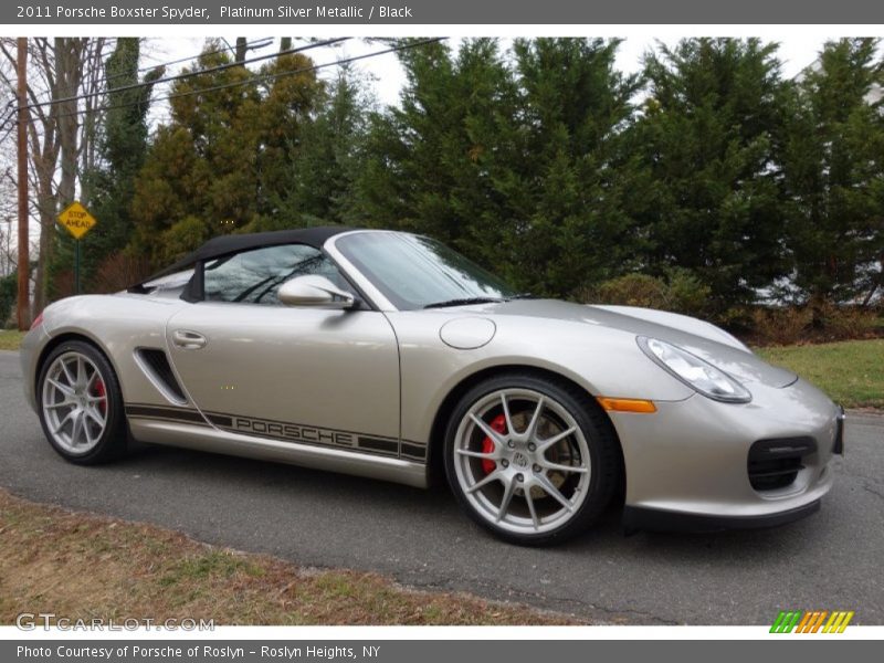 2011 Boxster Spyder Platinum Silver Metallic