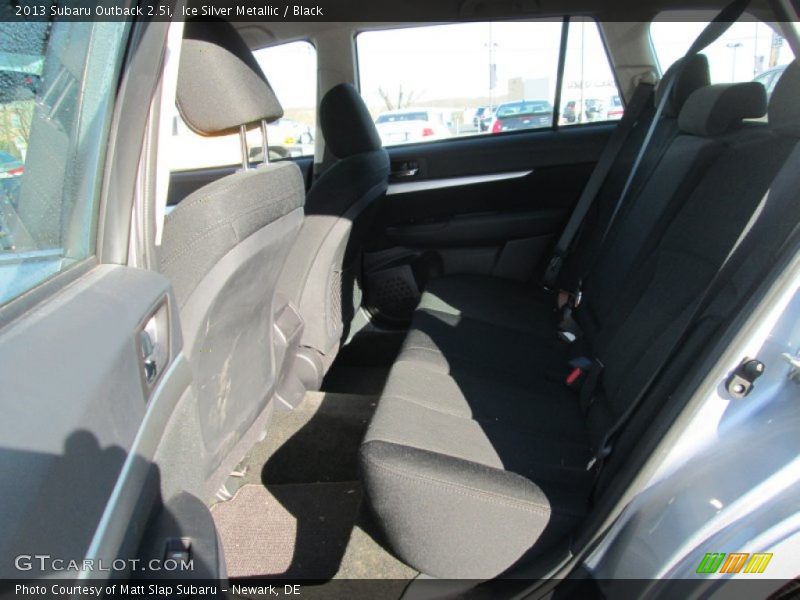 Ice Silver Metallic / Black 2013 Subaru Outback 2.5i