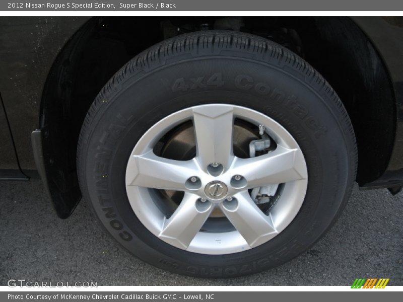 Super Black / Black 2012 Nissan Rogue S Special Edition
