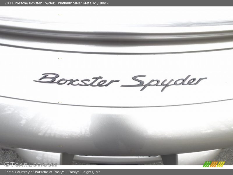  2011 Boxster Spyder Logo