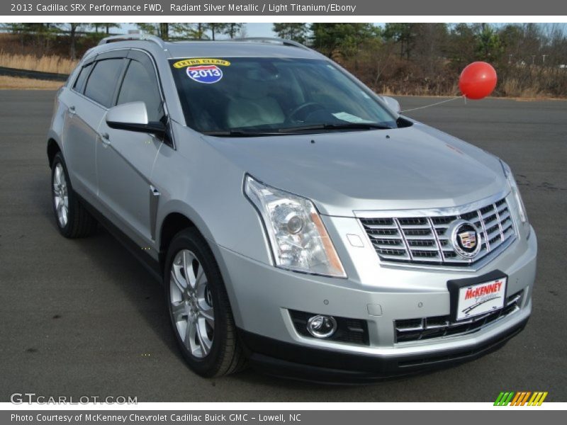 Radiant Silver Metallic / Light Titanium/Ebony 2013 Cadillac SRX Performance FWD