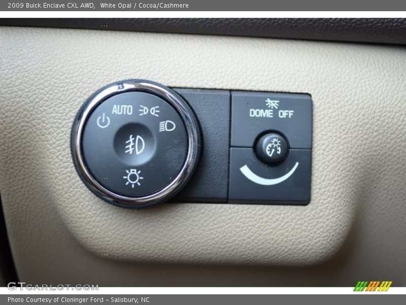 White Opal / Cocoa/Cashmere 2009 Buick Enclave CXL AWD