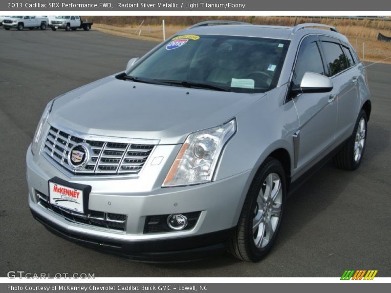 Radiant Silver Metallic / Light Titanium/Ebony 2013 Cadillac SRX Performance FWD