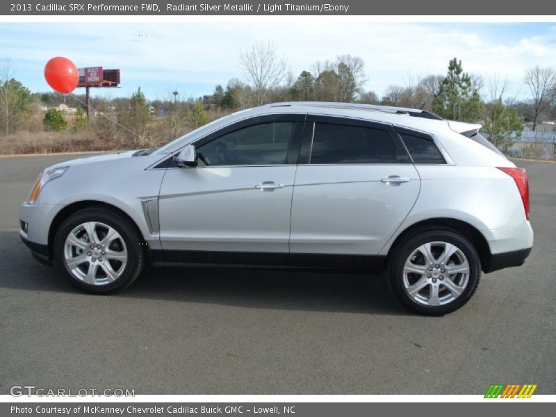 Radiant Silver Metallic / Light Titanium/Ebony 2013 Cadillac SRX Performance FWD