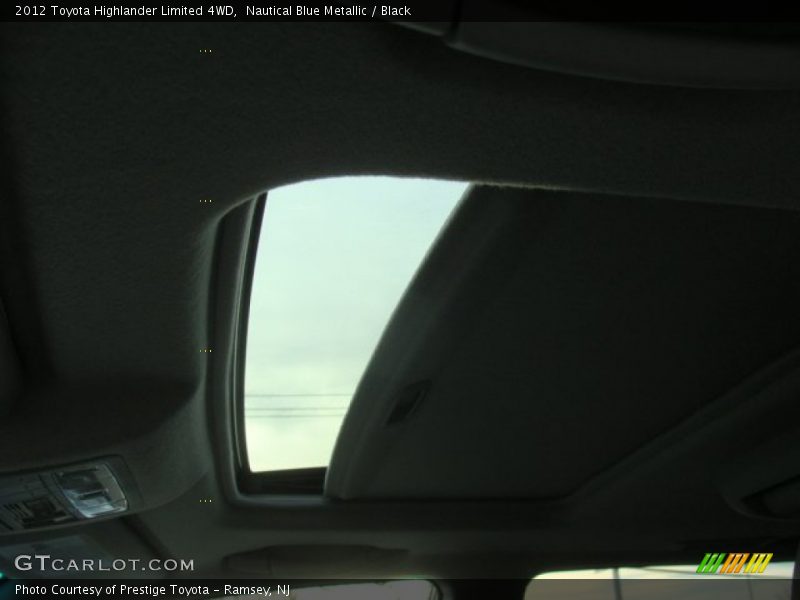 Nautical Blue Metallic / Black 2012 Toyota Highlander Limited 4WD