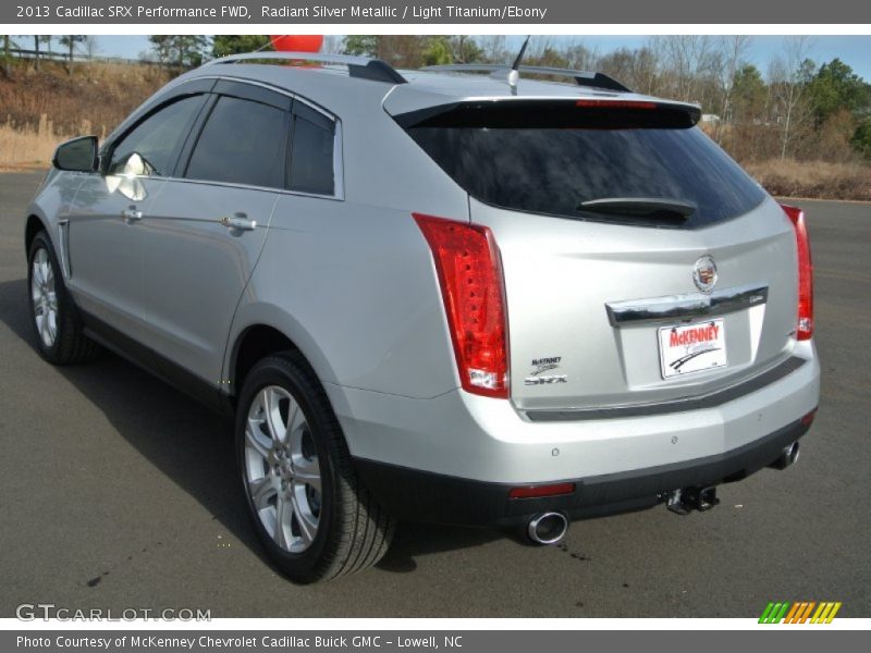 Radiant Silver Metallic / Light Titanium/Ebony 2013 Cadillac SRX Performance FWD