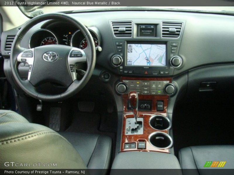 Dashboard of 2012 Highlander Limited 4WD