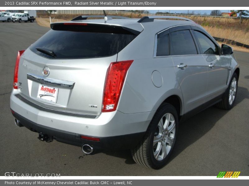 Radiant Silver Metallic / Light Titanium/Ebony 2013 Cadillac SRX Performance FWD