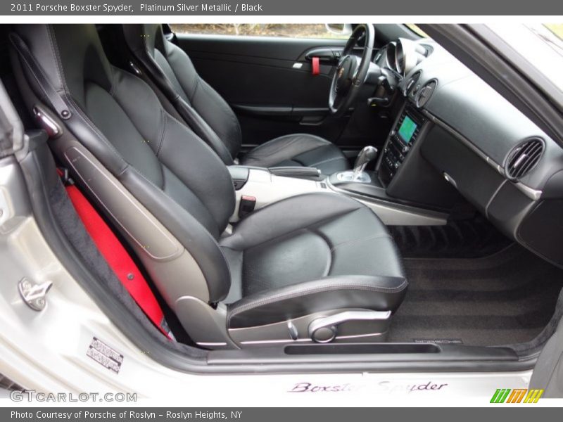 Front Seat of 2011 Boxster Spyder