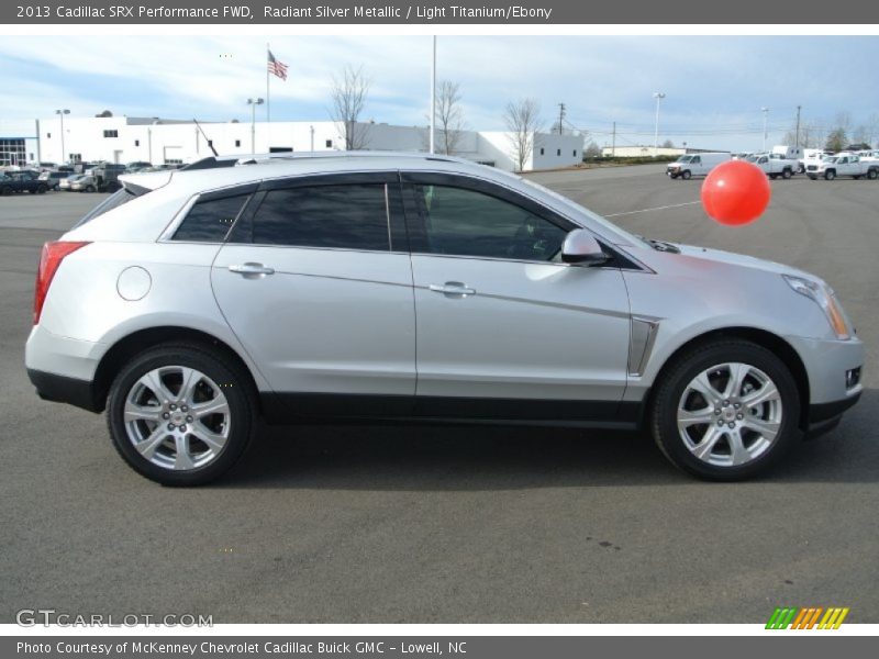 Radiant Silver Metallic / Light Titanium/Ebony 2013 Cadillac SRX Performance FWD