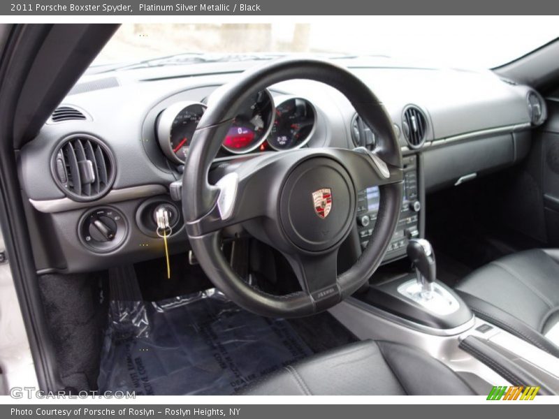 Dashboard of 2011 Boxster Spyder