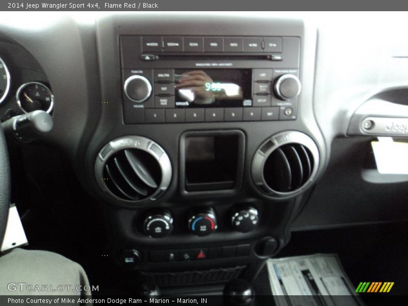 Flame Red / Black 2014 Jeep Wrangler Sport 4x4