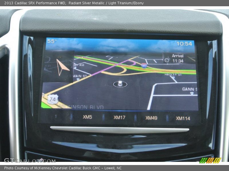 Radiant Silver Metallic / Light Titanium/Ebony 2013 Cadillac SRX Performance FWD