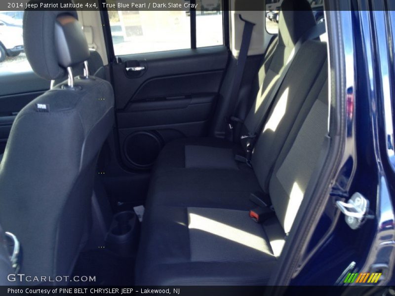 True Blue Pearl / Dark Slate Gray 2014 Jeep Patriot Latitude 4x4