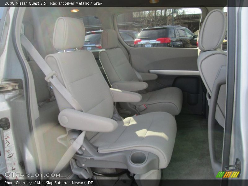 Radiant Silver Metallic / Gray 2008 Nissan Quest 3.5