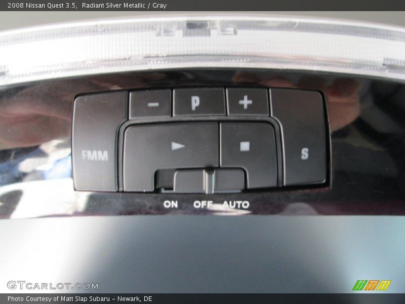 Radiant Silver Metallic / Gray 2008 Nissan Quest 3.5