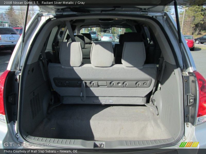 Radiant Silver Metallic / Gray 2008 Nissan Quest 3.5
