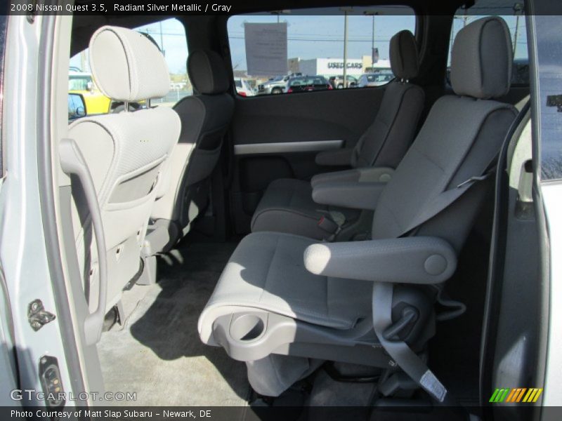 Radiant Silver Metallic / Gray 2008 Nissan Quest 3.5