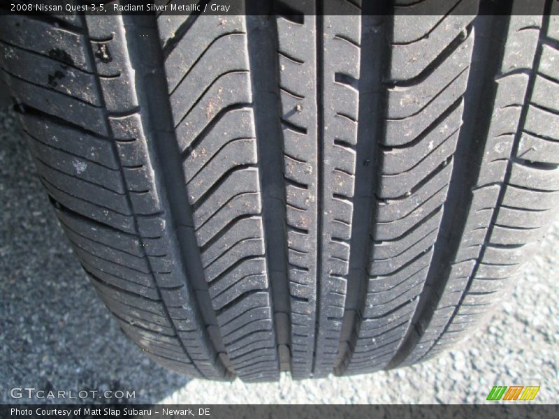 Radiant Silver Metallic / Gray 2008 Nissan Quest 3.5
