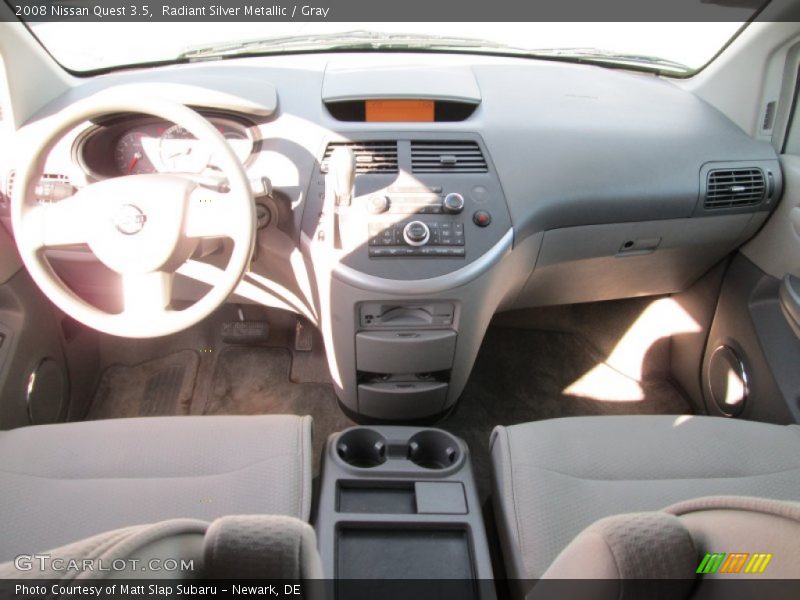Radiant Silver Metallic / Gray 2008 Nissan Quest 3.5