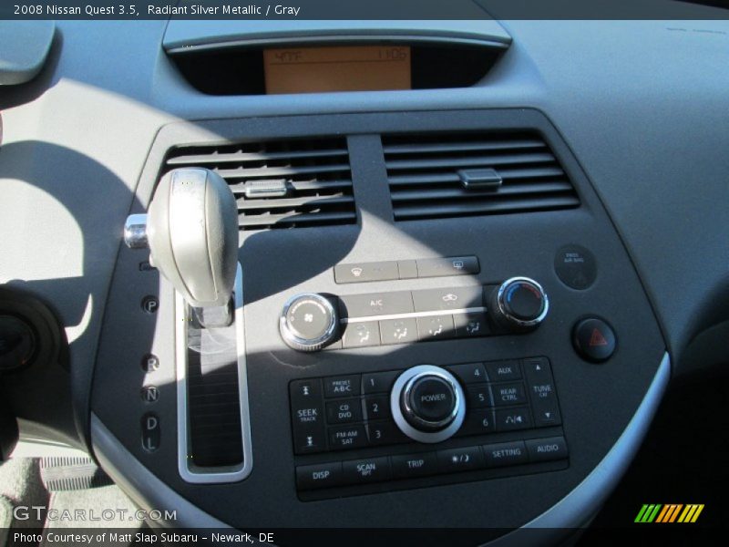 Radiant Silver Metallic / Gray 2008 Nissan Quest 3.5