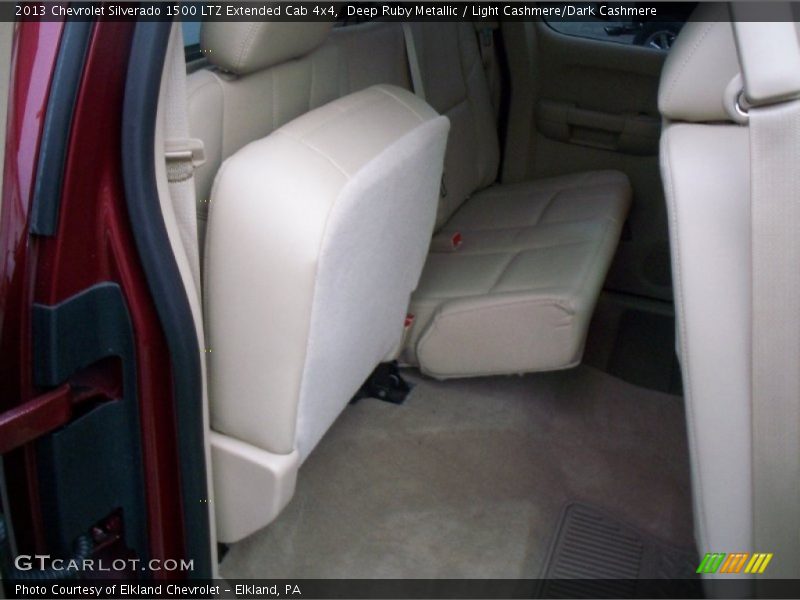 Deep Ruby Metallic / Light Cashmere/Dark Cashmere 2013 Chevrolet Silverado 1500 LTZ Extended Cab 4x4