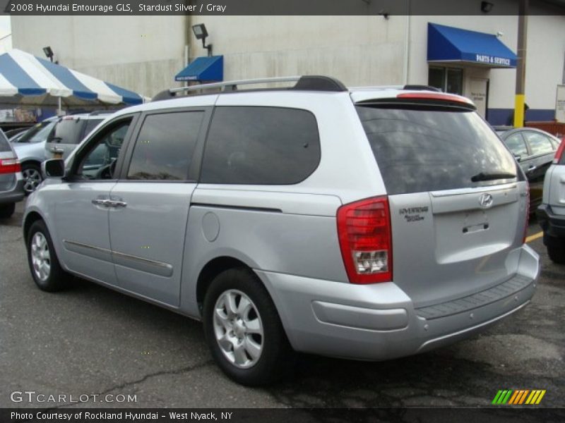 Stardust Silver / Gray 2008 Hyundai Entourage GLS