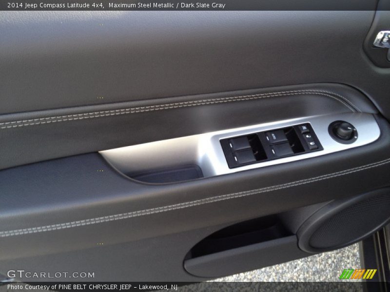 Maximum Steel Metallic / Dark Slate Gray 2014 Jeep Compass Latitude 4x4
