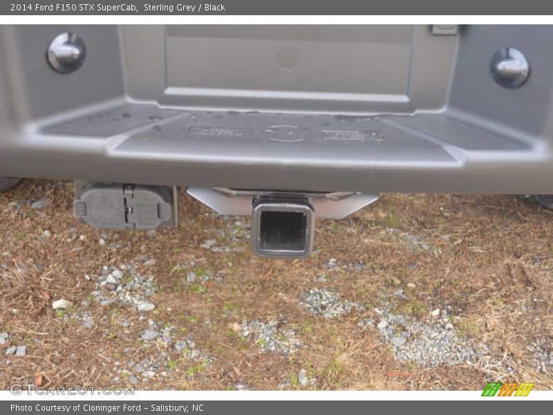 Sterling Grey / Black 2014 Ford F150 STX SuperCab